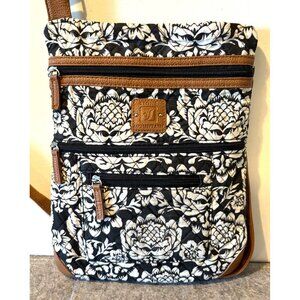 Stone Mountain Fabric Cross Body Bag  # 2746